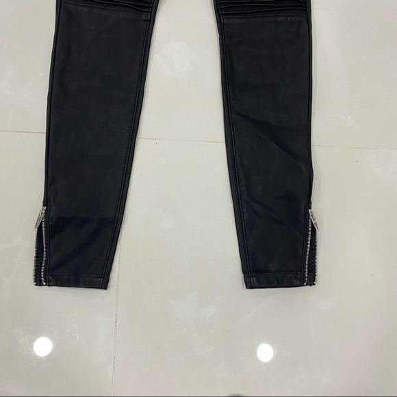 Blanknyc Black Vegan Leather Moto Pants - Picture 7 of 12